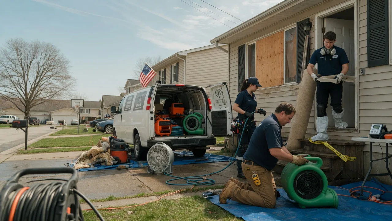 Water Damage Restoration in Lula, MS near me